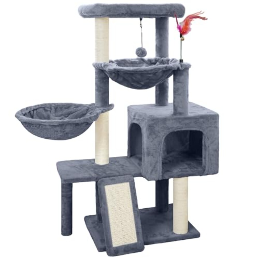 Cat Scratching Post - Cat Tree with Cat Condo and