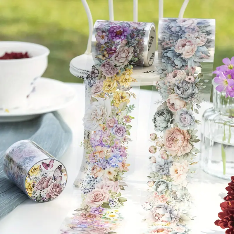 Pet Supplies Gift Card - Vintage floral and paper tape, waterproof