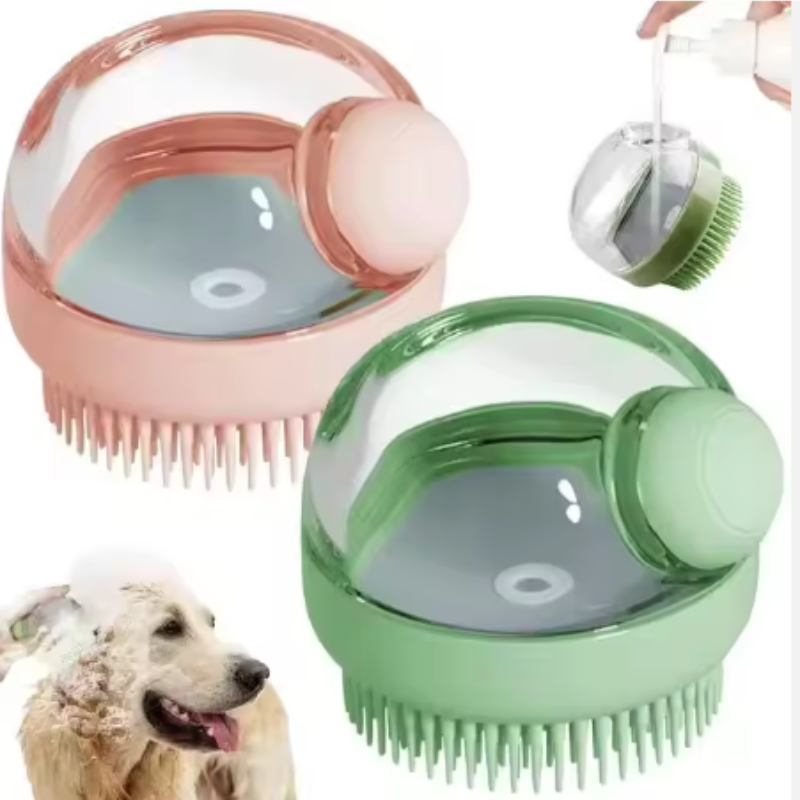 Pet Supplies Dropshipping - Pet Bathing Brush Soft Silicone Massager