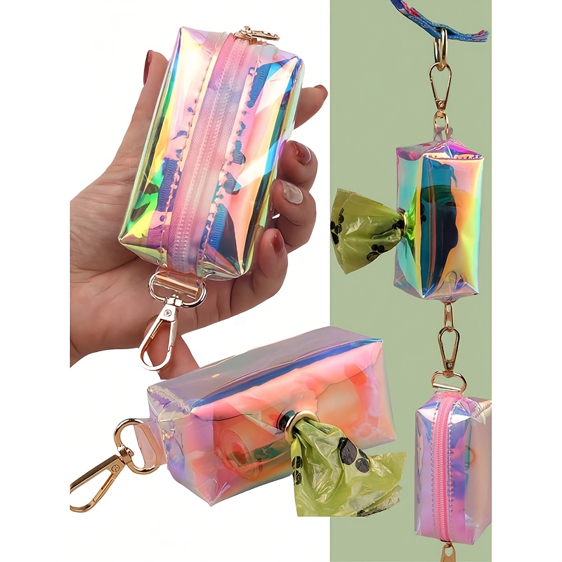 Pet Supplies Dropshipping - 1pc Holographic Reflective Dog Poop Bag