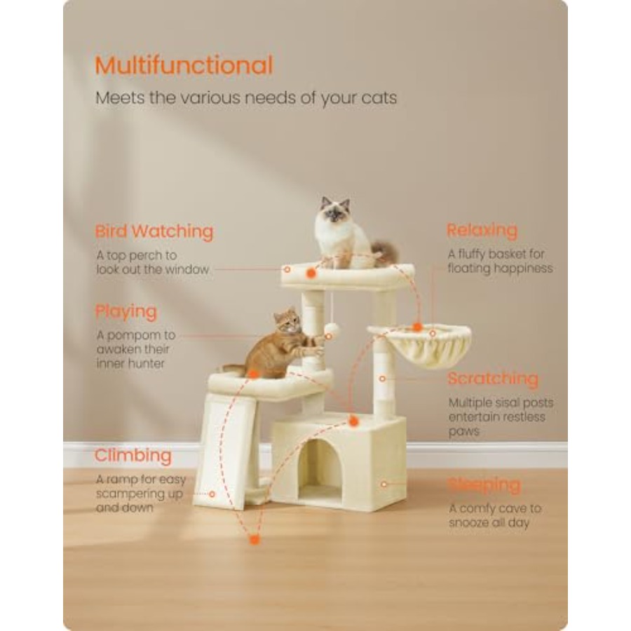 Cat Tree Cat Tower Condo with  - Cat Scratching Post incelemesi ve fiyatı