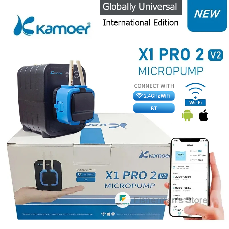 Kamoer X1 PRO 2 V2 WiFi Blueto - Fish Tank Filter Pump incelemesi ve fiyatı