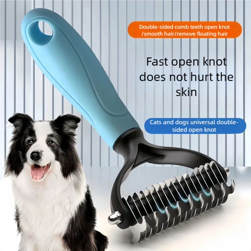 Pet Deshedding Brush Double Si - Pet Supplies Dropshipping incelemesi ve fiyatı