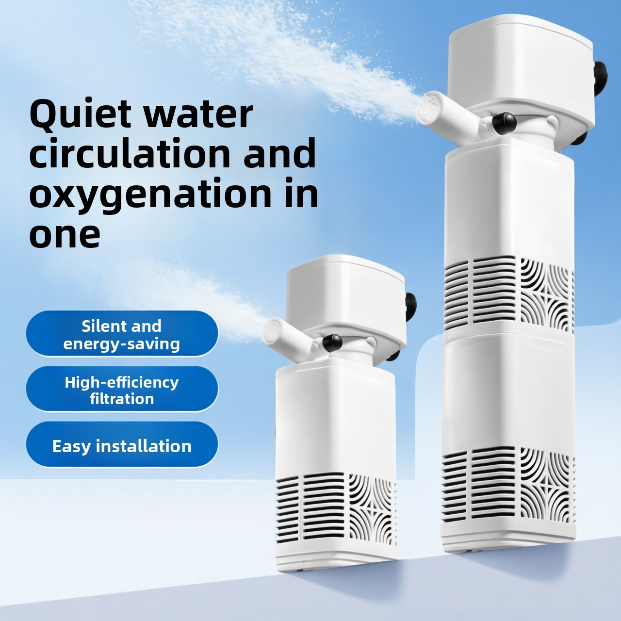 Ultra-Quiet Small Three-In-One - Fish Tank Filter Pump incelemesi ve fiyatı