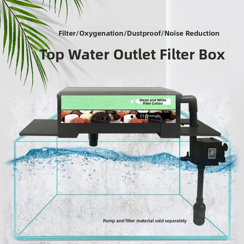 Covered Filter Box Aquarium To - Pet Supplies Dropshipping incelemesi ve fiyatı
