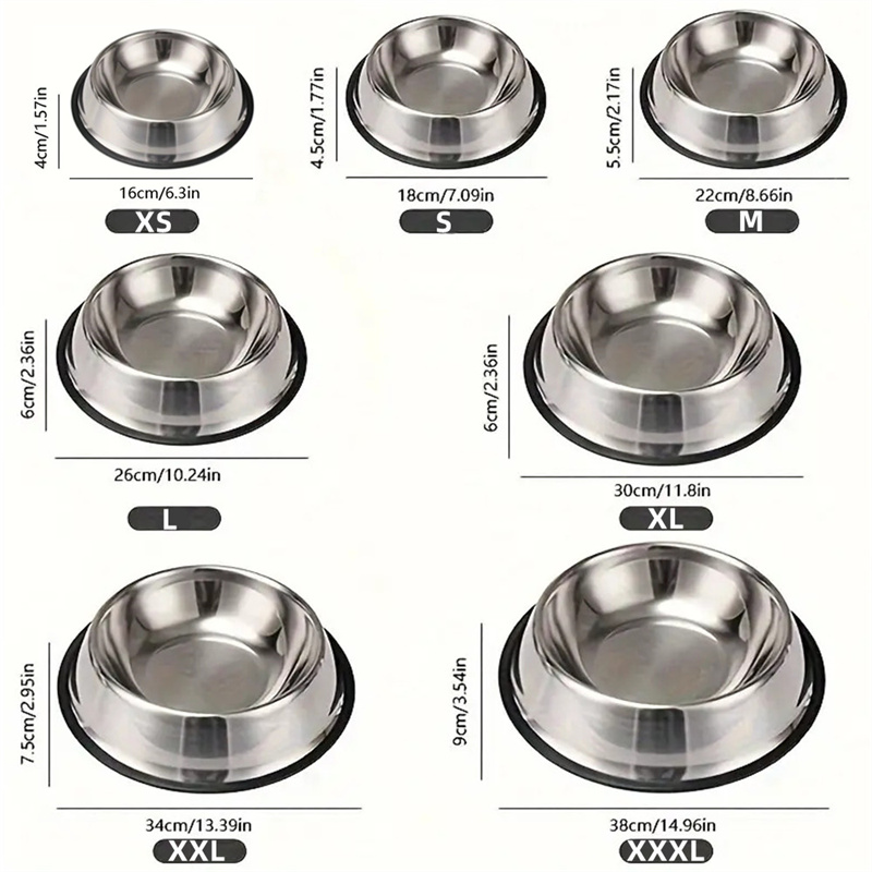Non-slip Stainless Steel Dog B - Pet Supplies Dropshipping incelemesi ve fiyatı
