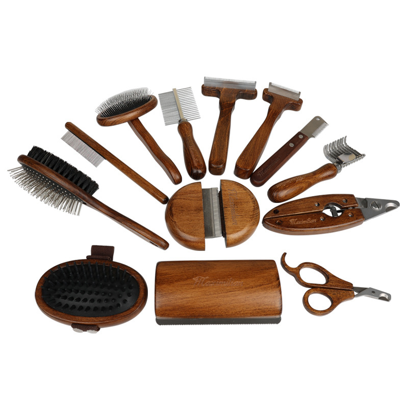 Pet Dog Comb Antique Solid Woo - Pet X Supplies & Tack incelemesi ve fiyatı