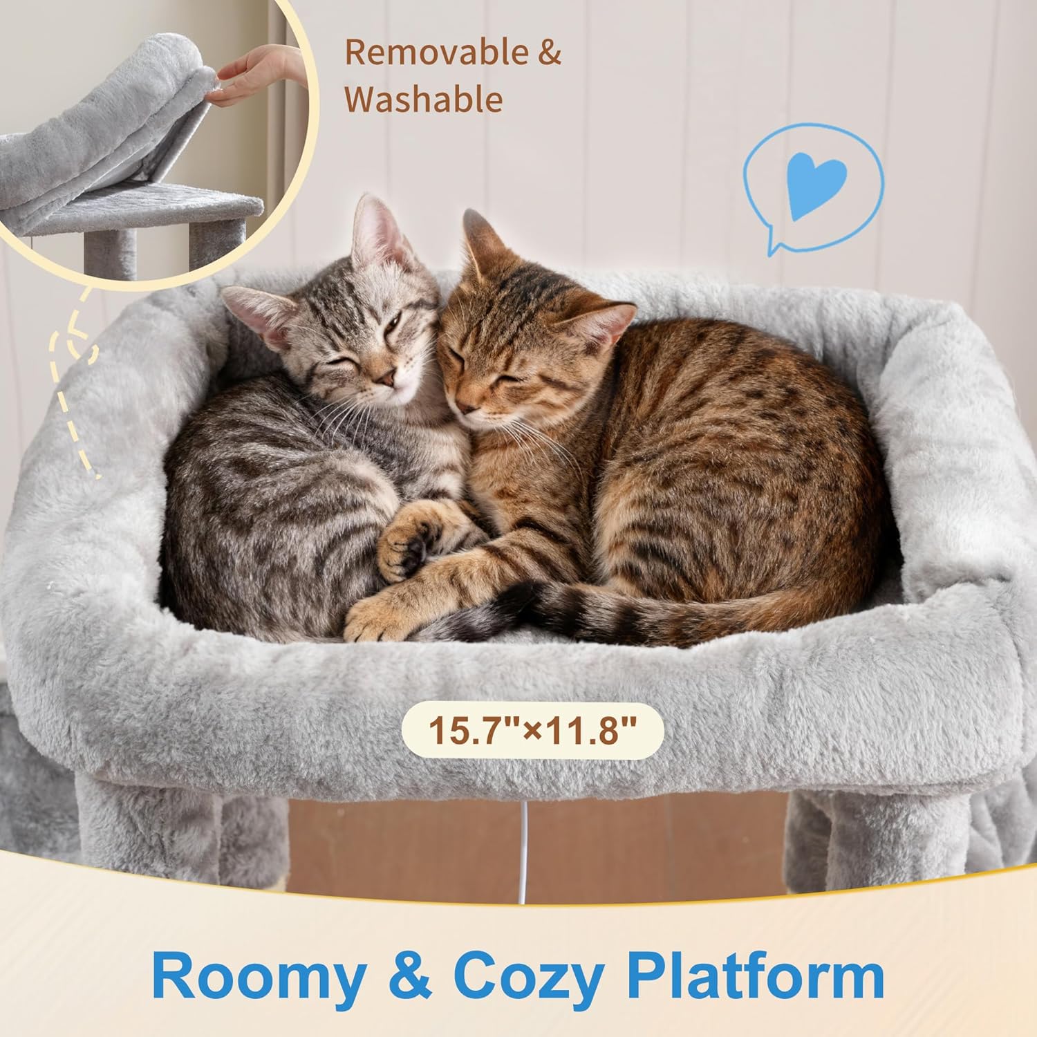 Extra Large Cat Tree Tower wit - Cat Scratching Post incelemesi ve fiyatı
