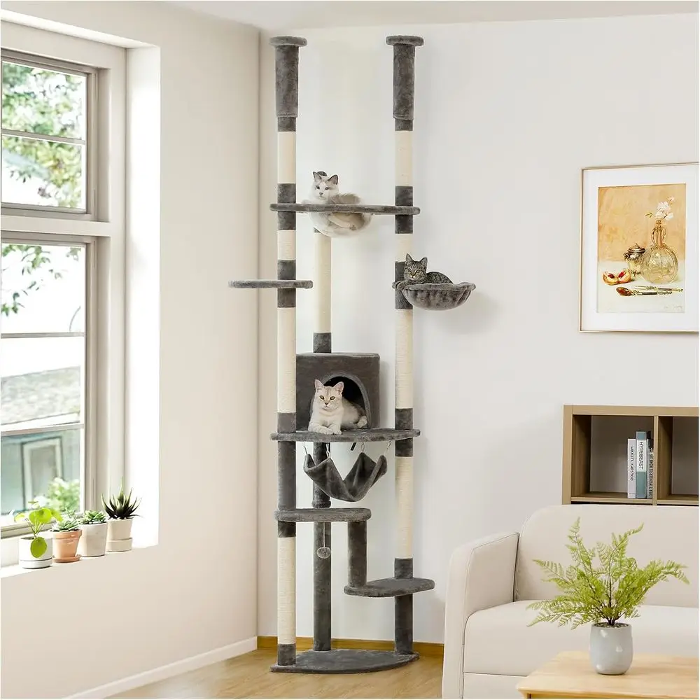 Adjustable Height Cat Tower: S - Cat Scratching Post incelemesi ve fiyatı