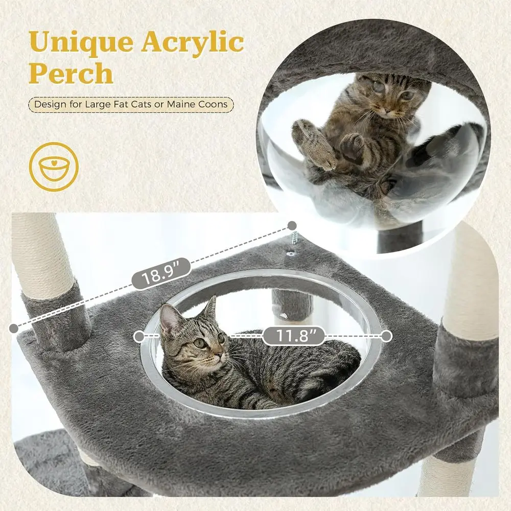 Adjustable Height Cat Tower: S - Cat Scratching Post incelemesi ve fiyatı