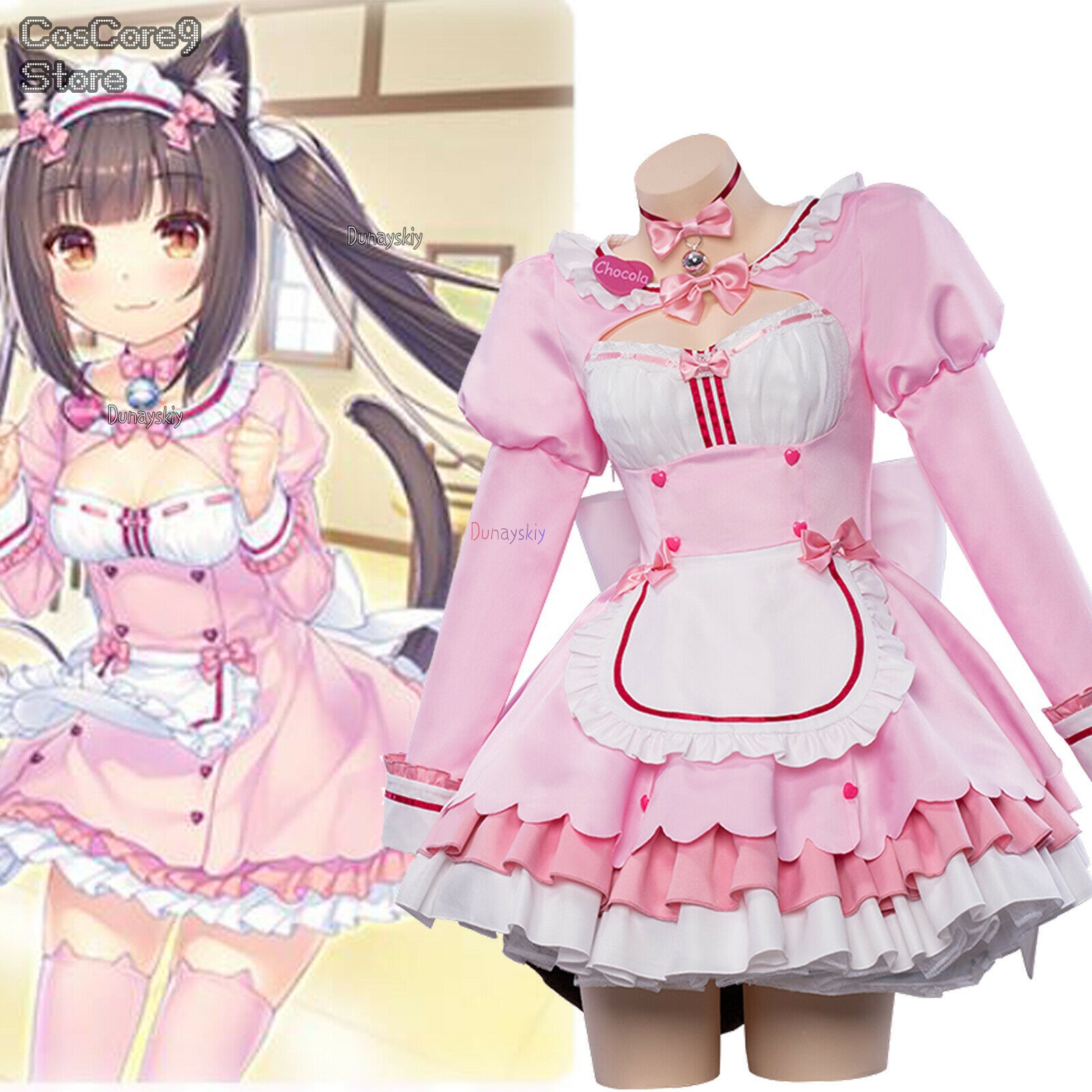 Game Chocola Nekopara Cosplay  - Pet Supplies Dropshipping incelemesi ve fiyatı