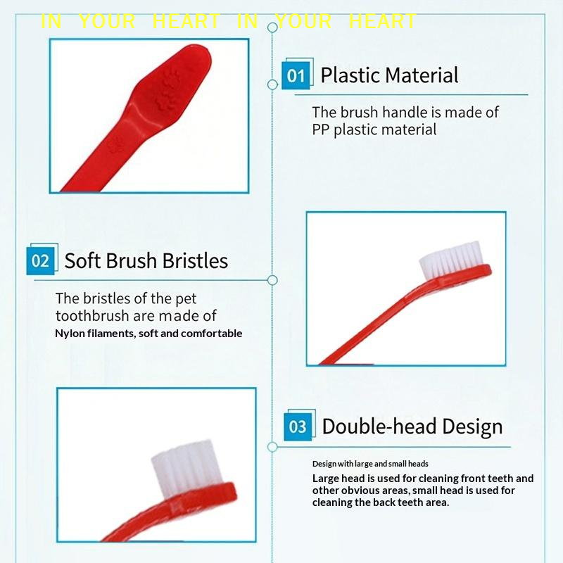 【X】Cat Dog Toothbrush with Lon - Pet X Supplies & Tack incelemesi ve fiyatı