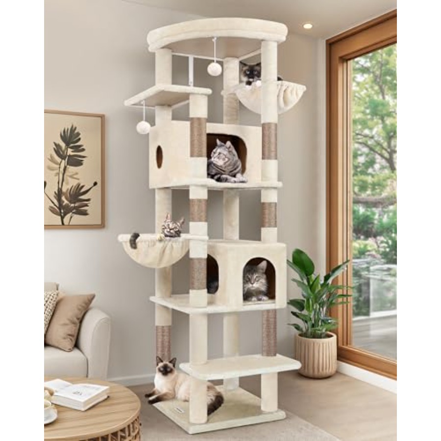 Heavy Duty Cat Tree 74in Sturd - Cat Scratching Post incelemesi ve fiyatı