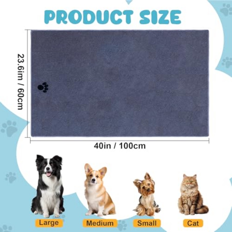 Microfiber Dog Towels for Dryi - Pet X Supplies & Tack incelemesi ve fiyatı