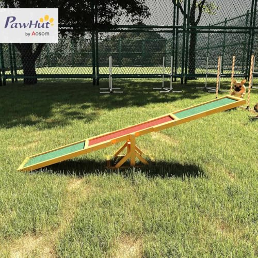 Wooden Dog Agility Seesaw for  - Pet X Supplies & Tack incelemesi ve fiyatı