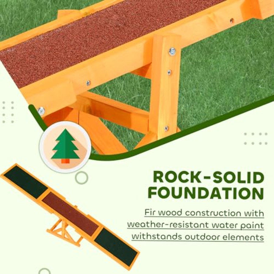 Wooden Dog Agility Seesaw for  - Pet X Supplies & Tack incelemesi ve fiyatı