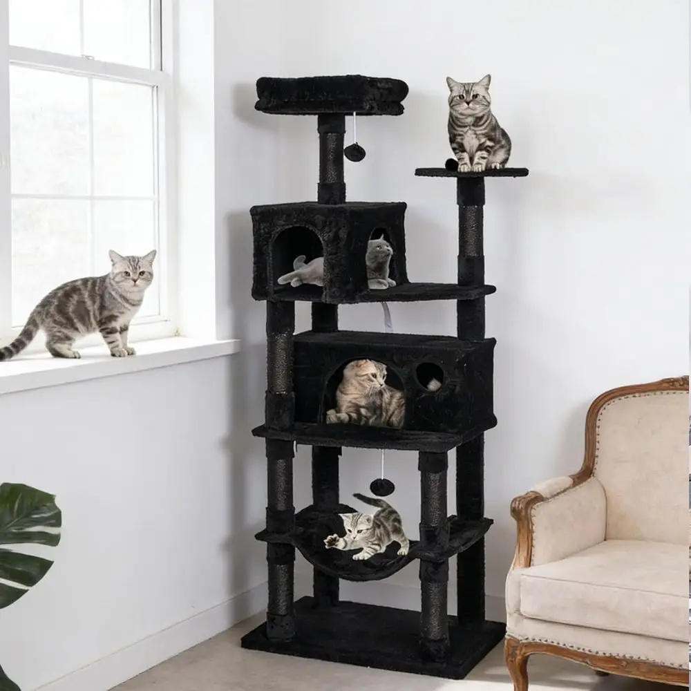 67 Multi-Layered XL Cat Tower  - Cat Scratching Post incelemesi ve fiyatı