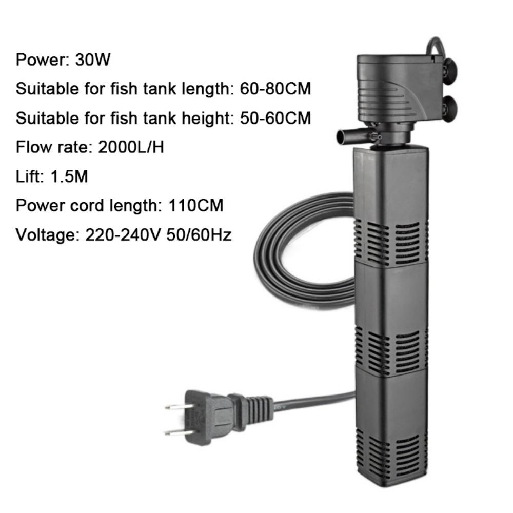 Plastic 3 in 1 Fish Tank Filte - Fish Tank Filter Pump incelemesi ve fiyatı