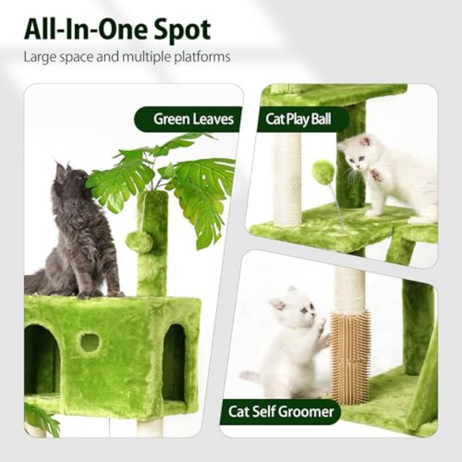 in Tall Cat Tree with Leaves f - Cat Scratching Post incelemesi ve fiyatı