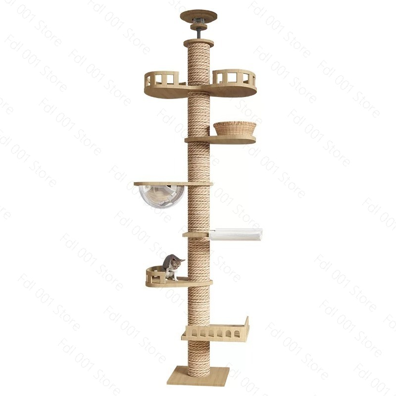 Adjustable Cat Tree House Cat  - Cat Scratching Post incelemesi ve fiyatı