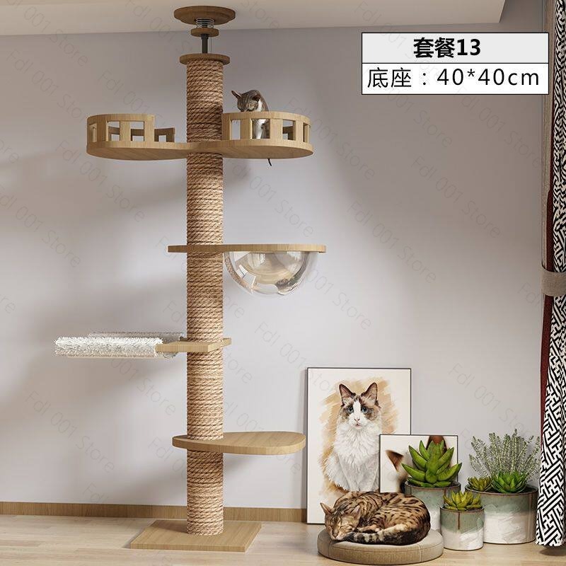 Adjustable Cat Tree House Cat  - Cat Scratching Post incelemesi ve fiyatı