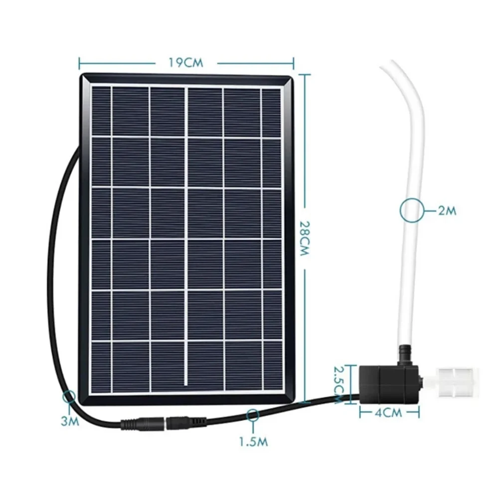 Small Solar Water Pump 12V Cir - Fish Tank Filter Pump incelemesi ve fiyatı