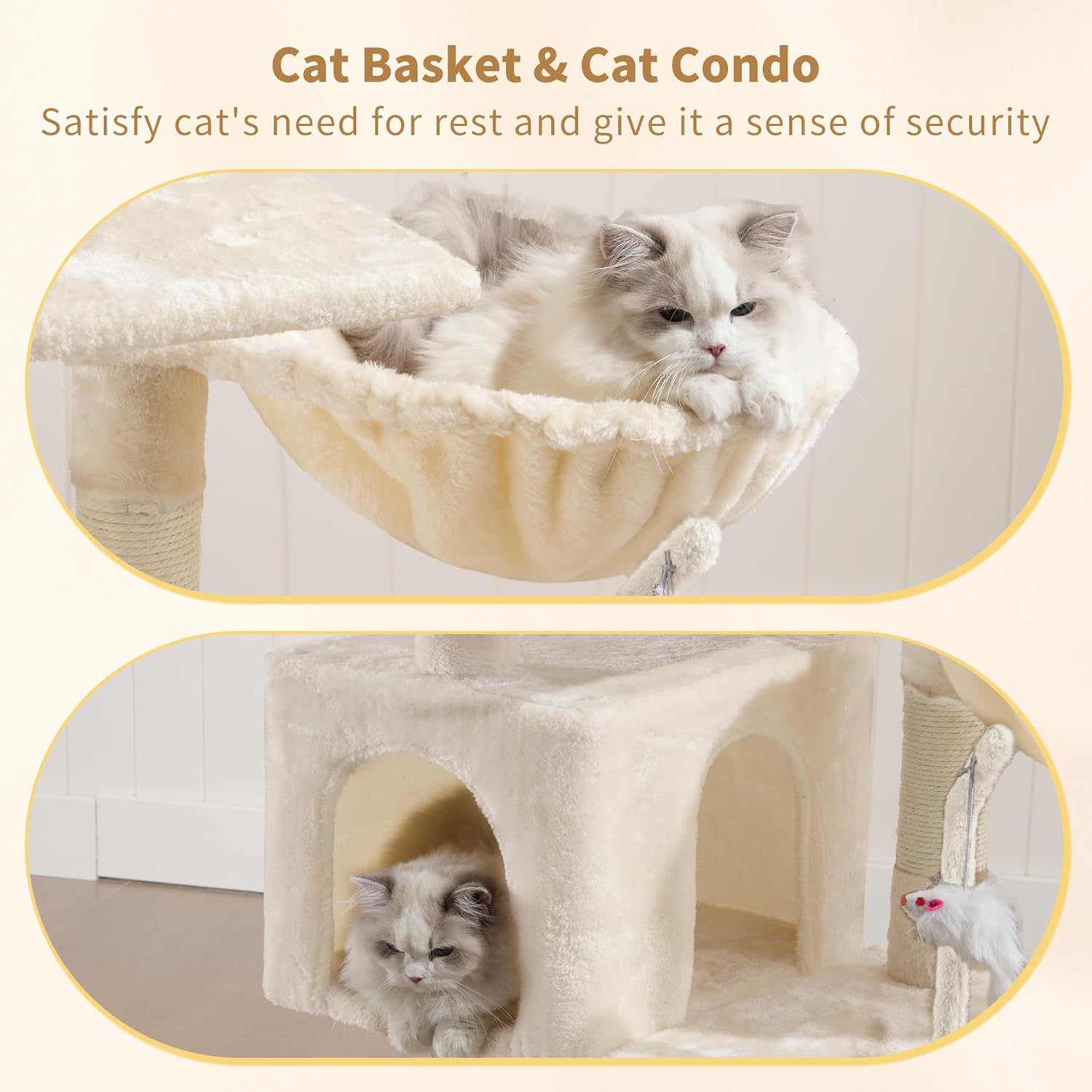 Cat Tree with Toy, Cat Tower C - Cat Scratching Post incelemesi ve fiyatı