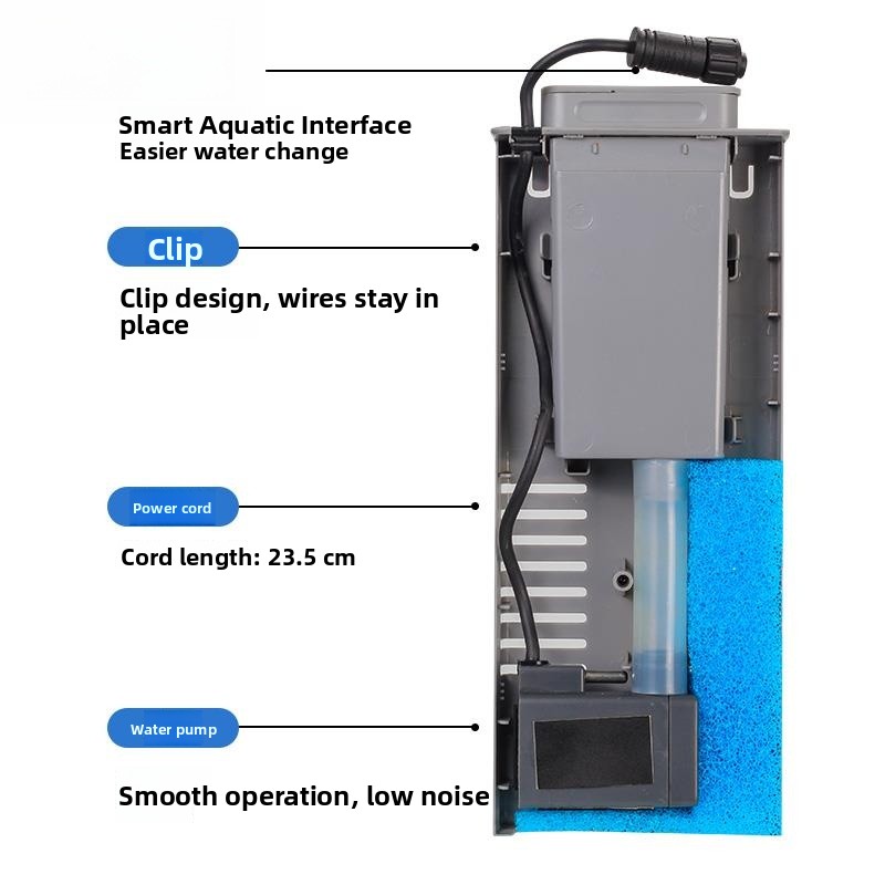 Smart Filter Material for  Fis - Fish Tank Filter Pump incelemesi ve fiyatı
